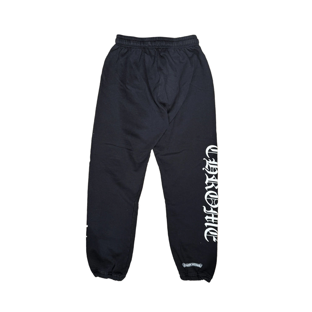 Chrome Hearts Horseshoe Logo Sweatpants Black - 2