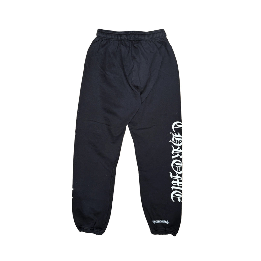 Chrome Hearts Horseshoe Logo Sweatpants Black - 2