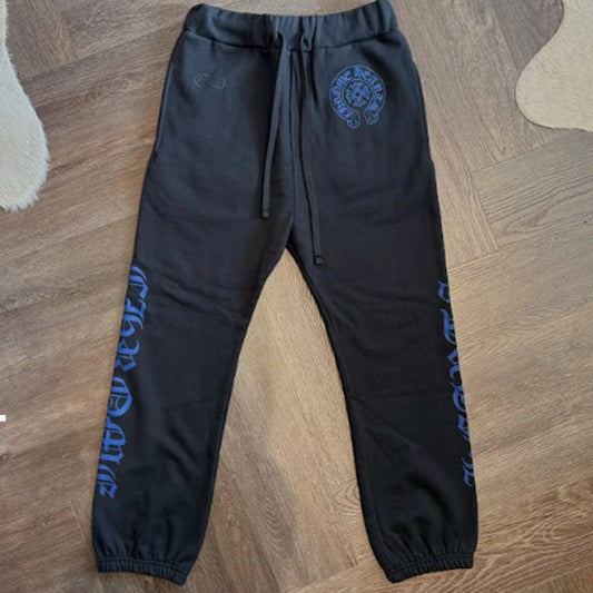 Chrome Hearts Marlowe Black Blue Sweatpants - 1