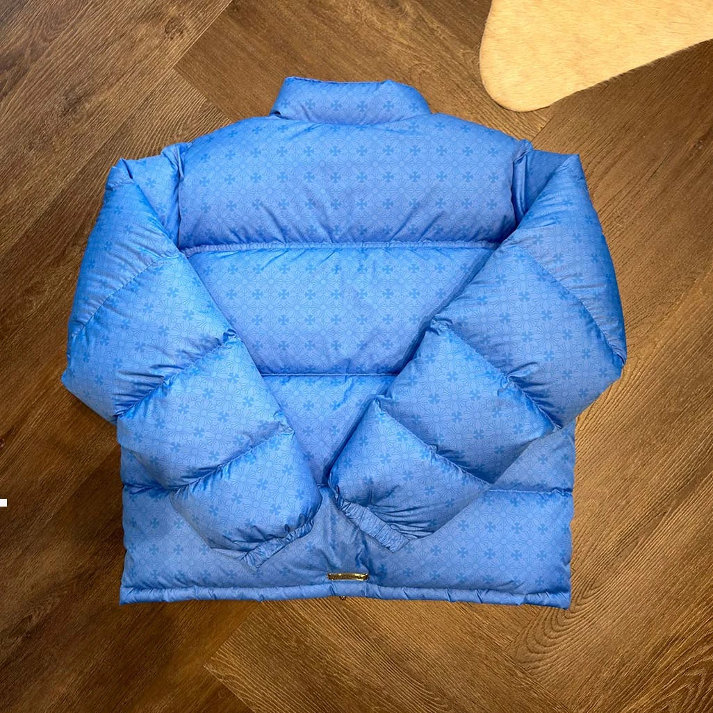 Chrome Hearts Marlowe Blue Puffer Jacket - 2