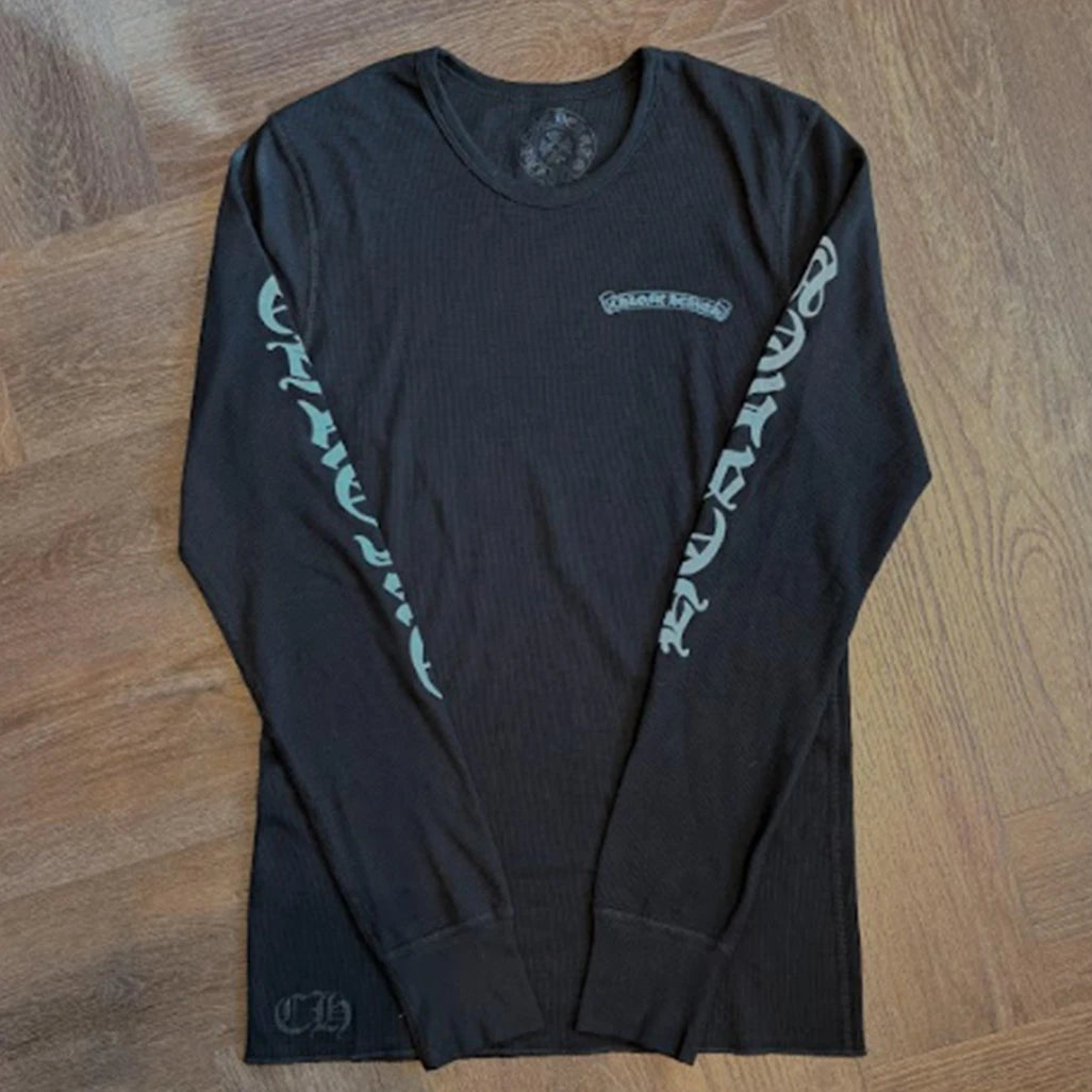 Chrome Hearts Marlowe Thermal Long Sleeve Black Blue - 1