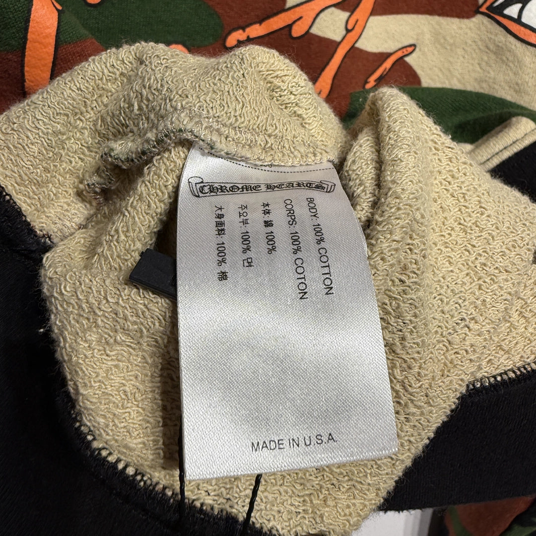 Chrome Hearts Matty Boy Camo Caution Crewneck - 6