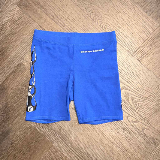 Chrome Hearts Matty Boy Blue Cotton Womens Shorts