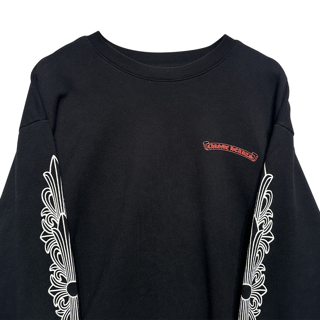 Chrome Hearts Matty Boy Chomper Sweatshirt Black - 3