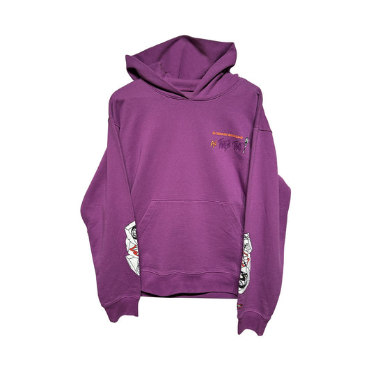 Chrome Hearts Matty Boy Crewneck Hoodie Purple - 1