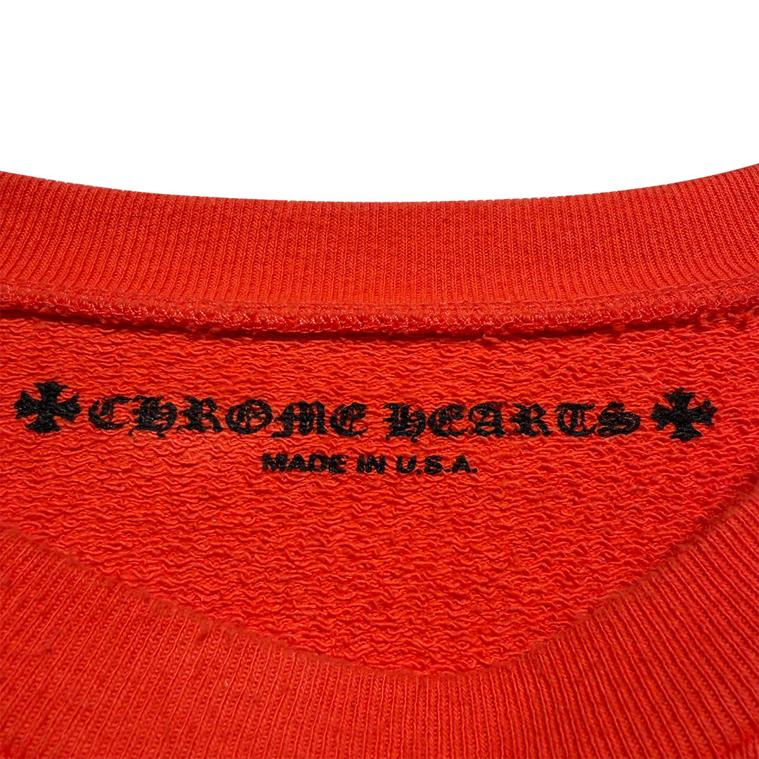 Chrome Hearts Matty Boy Lipstick Sweatshirt Orange - 5