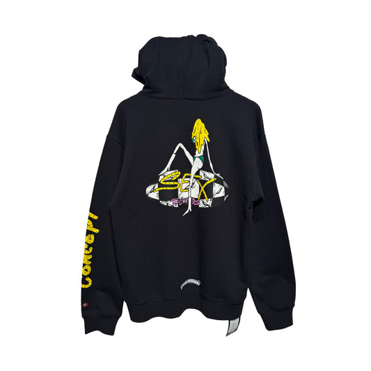 Chrome Hearts Matty Boy Sex Records Hoodie Black - 1