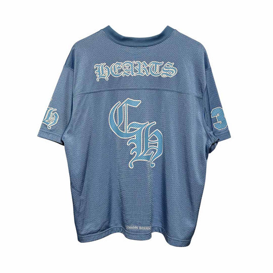 Chrome Hearts Mesh Stadium Jersey Light Blue - 1