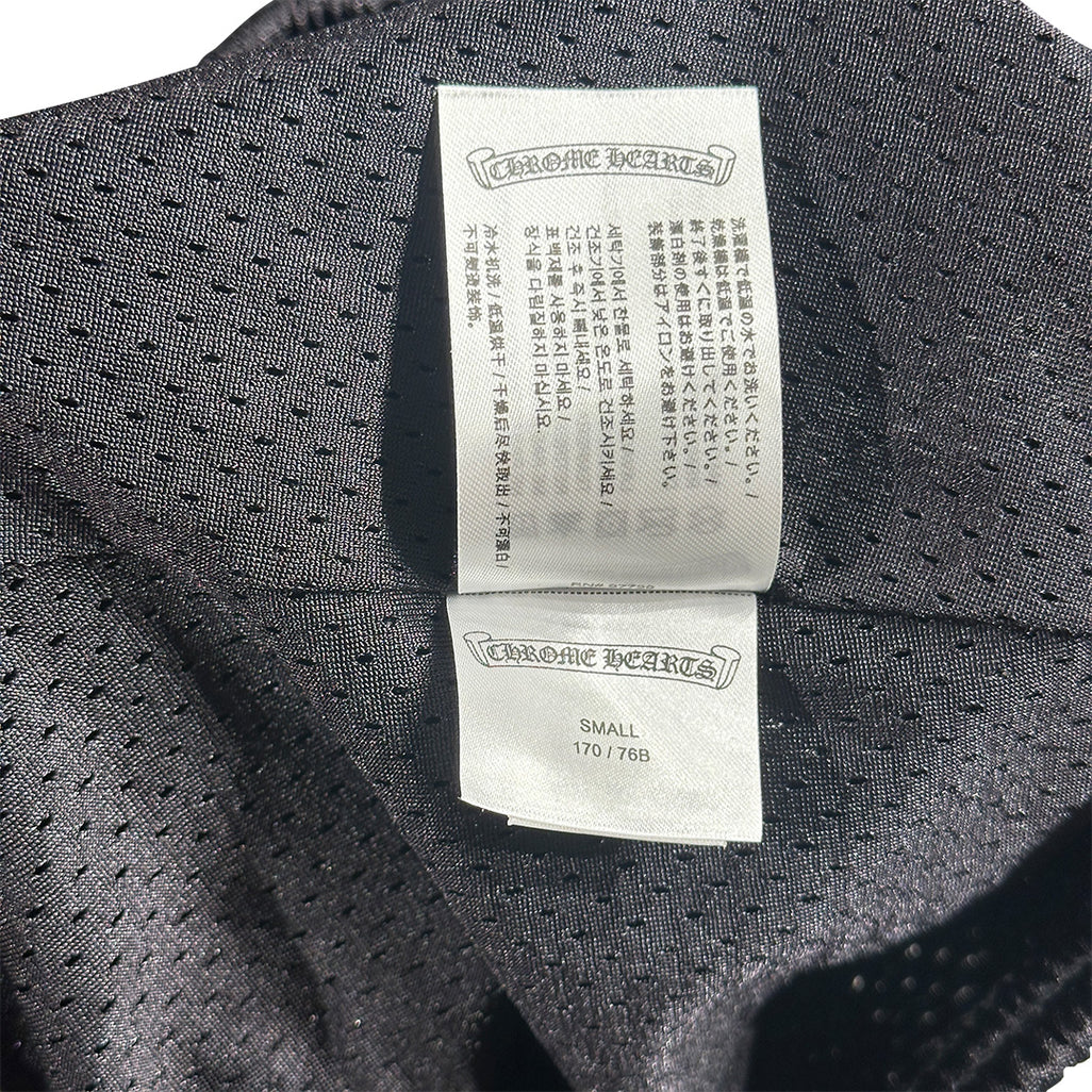 Chrome Hearts Mesh Varsity Shorts Black - 5