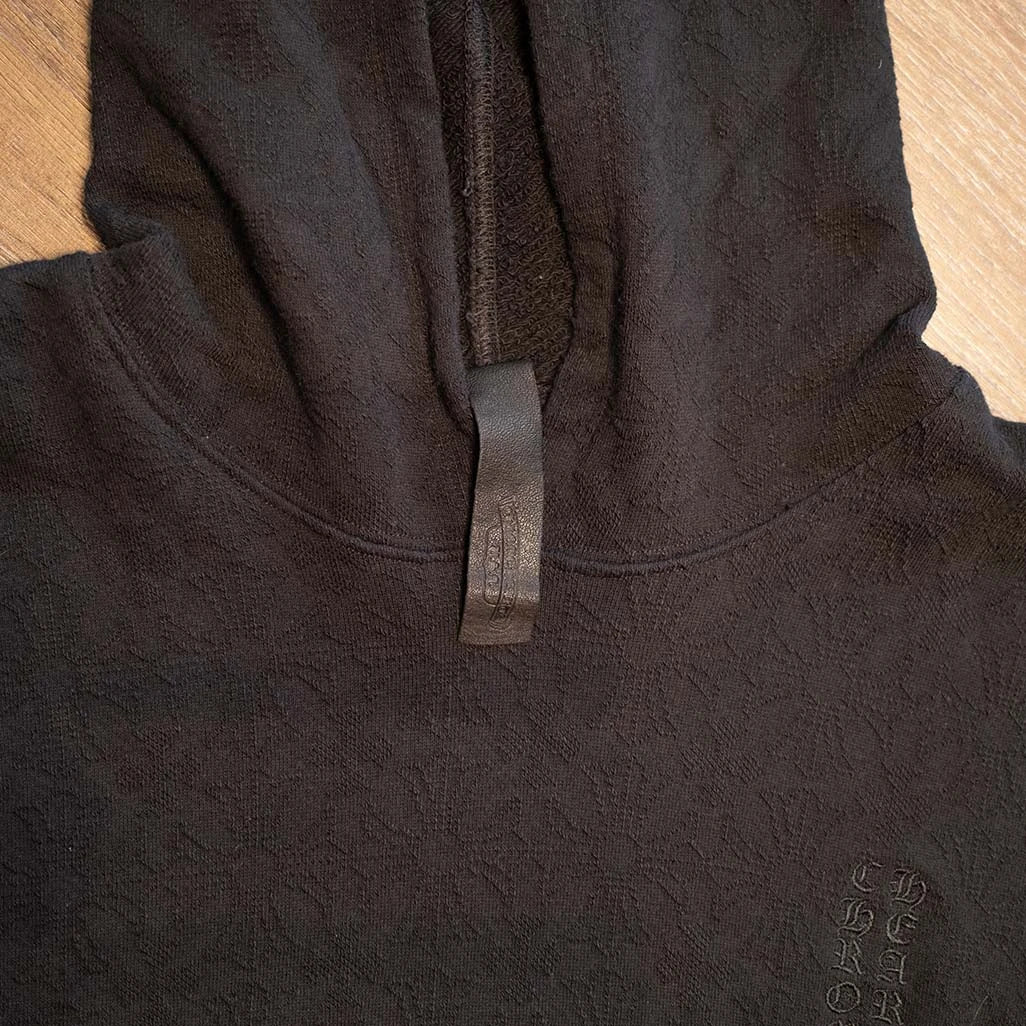 Chrome Hearts Monogram Black Pullover Hoodie - 3