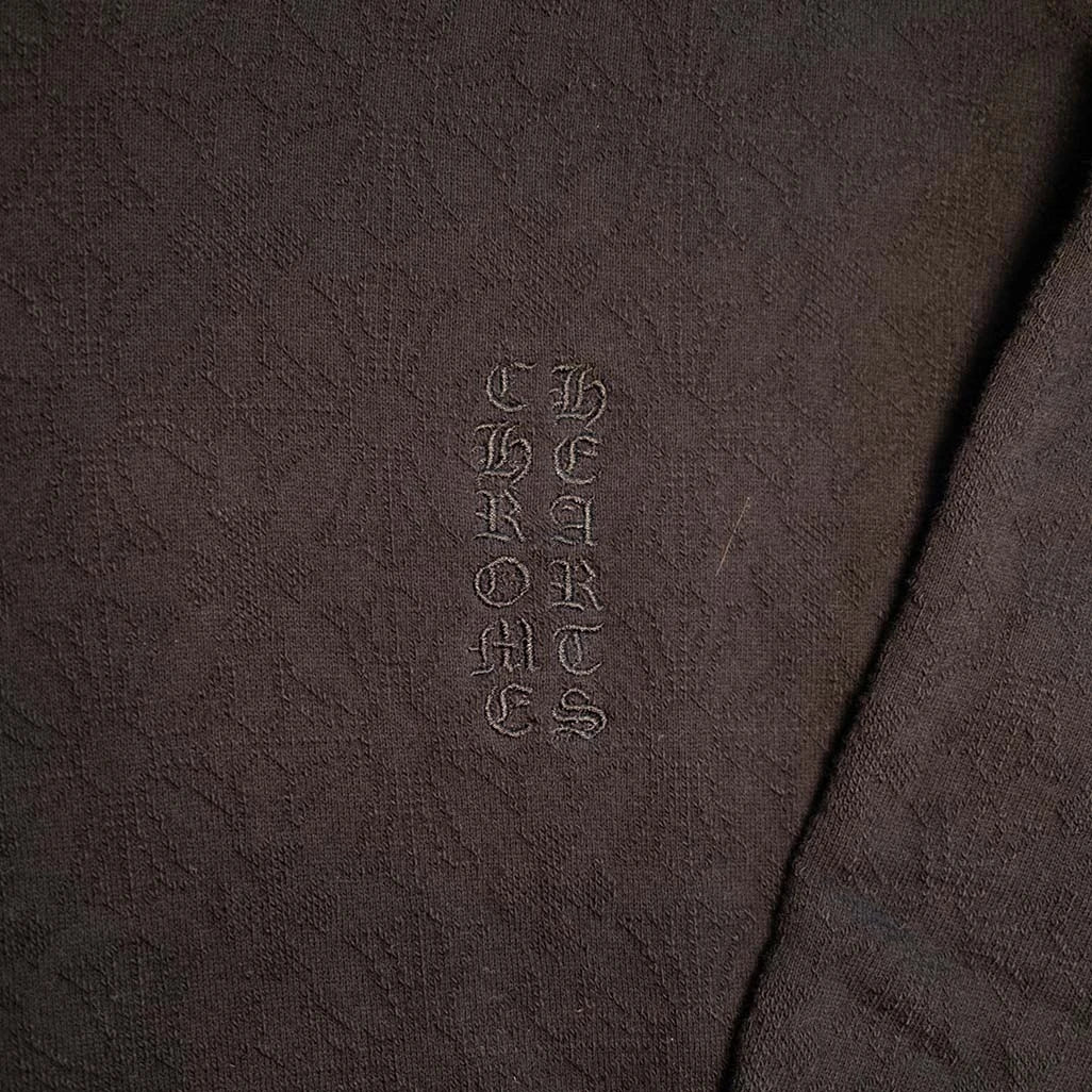 Chrome Hearts Monogram Black Pullover Hoodie - 4