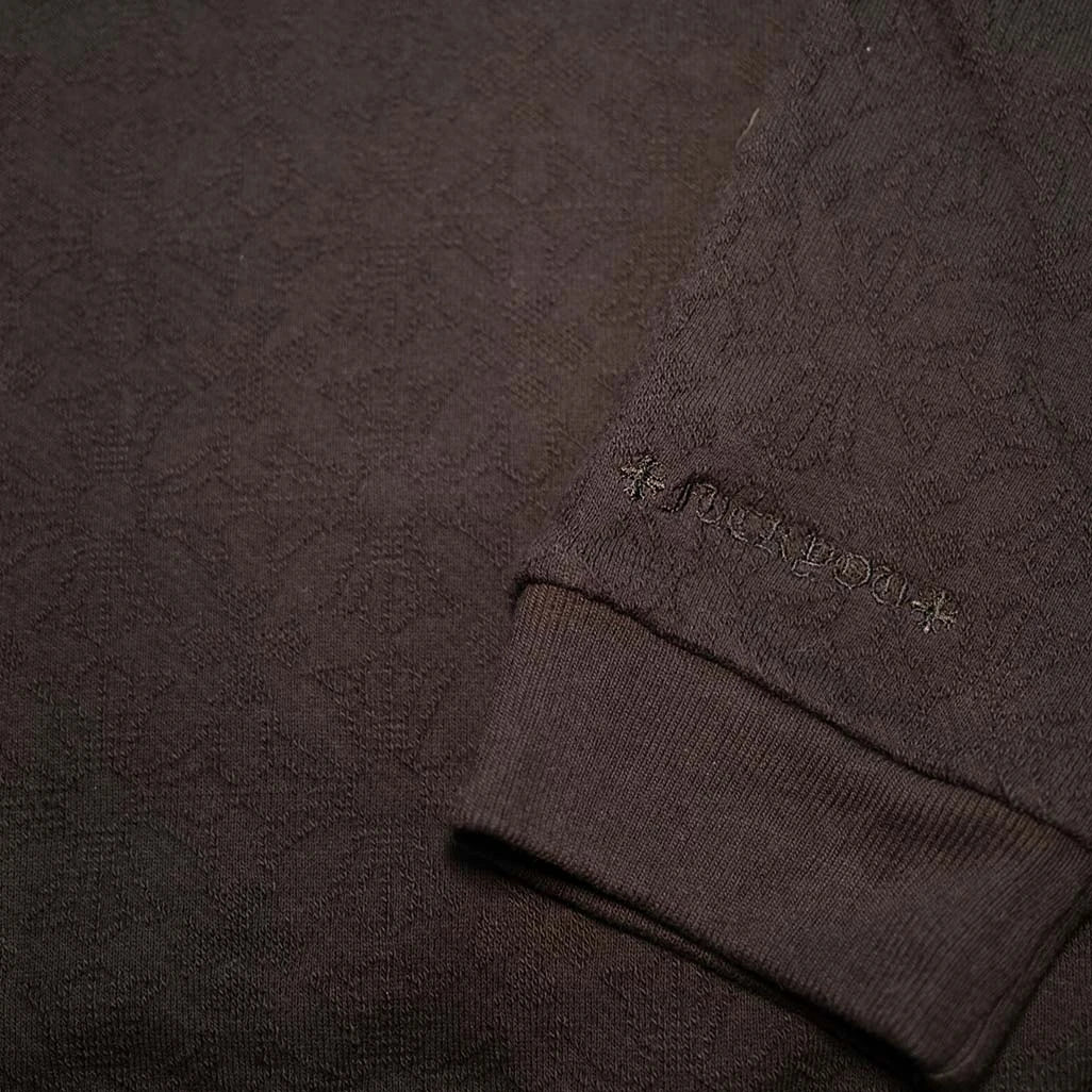 Chrome Hearts Monogram Black Pullover Hoodie - 5