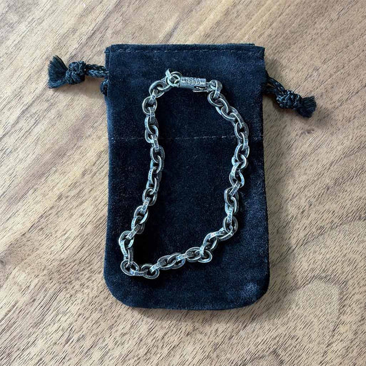 Chrome Hearts Paperchain Bracelet 8INCH