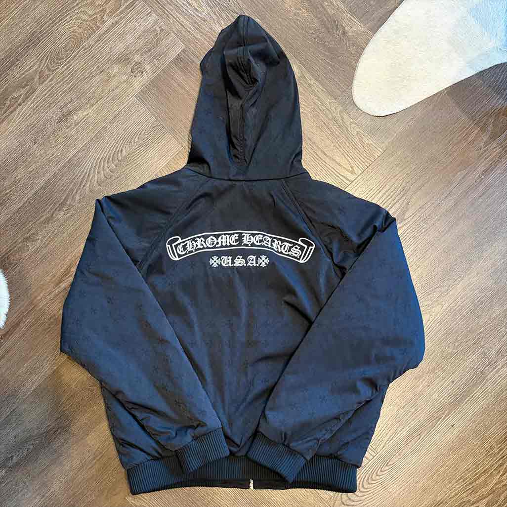 Chrome Hearts Reversible Horseshoe Nylon Jacket