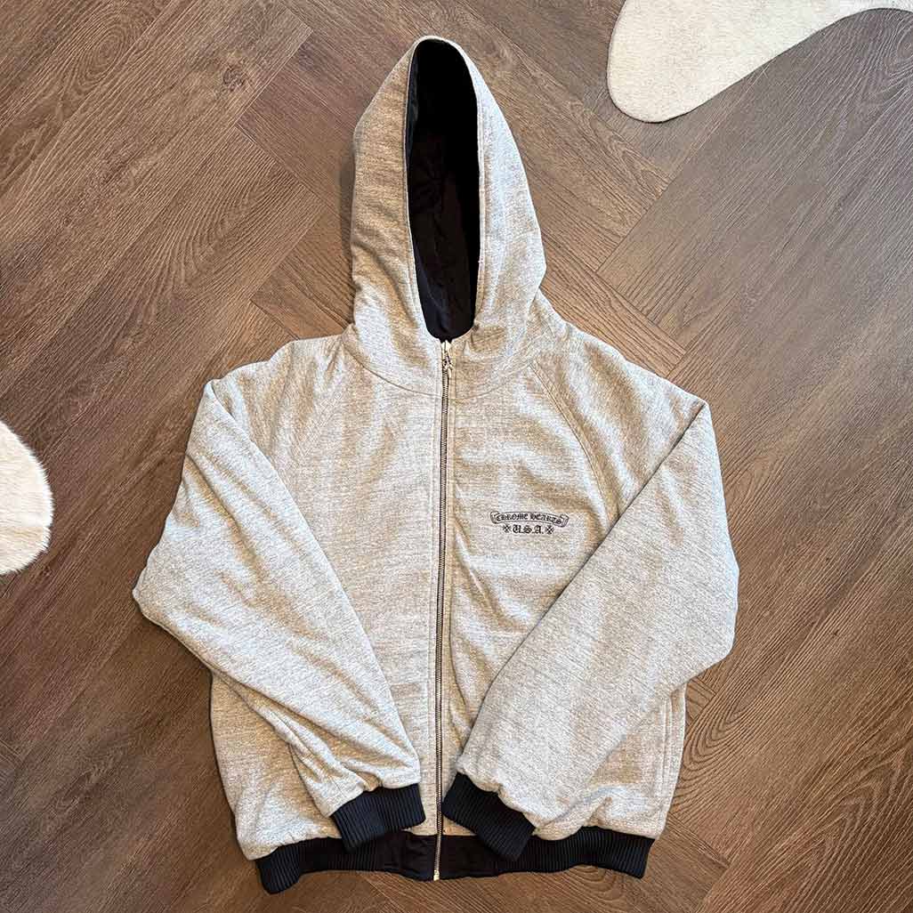 Chrome Hearts Reversible Horseshoe Nylon Jacket