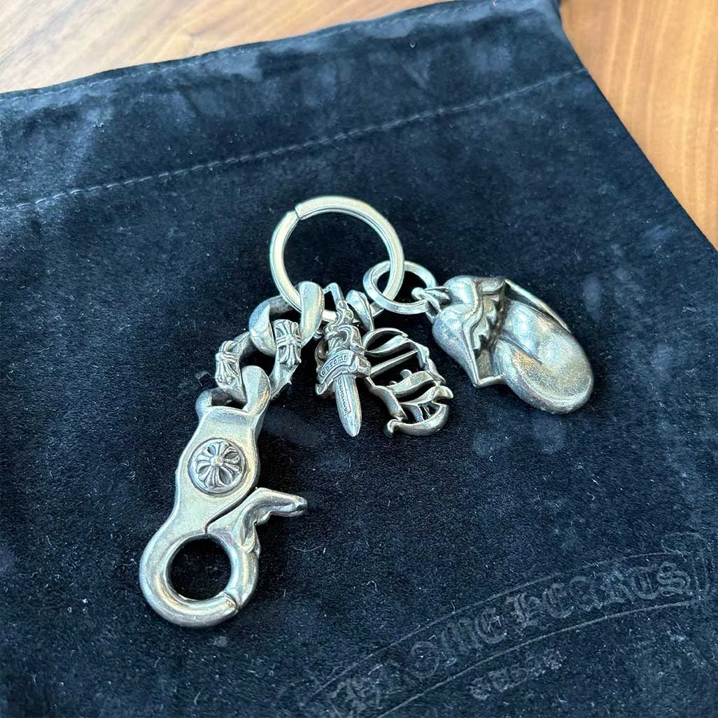 Chrome Hearts Royal Crown Key Dagger Chomper - 3