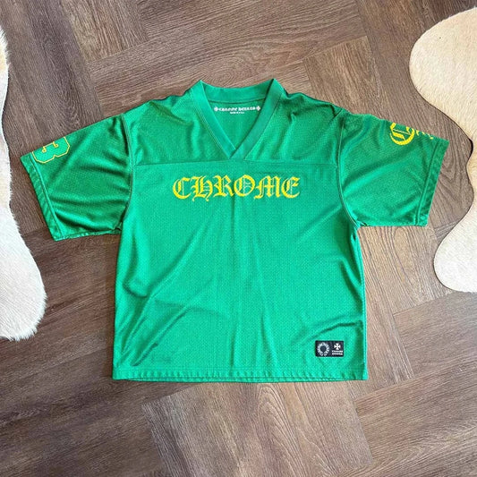 Chrome Hearts Sports Mesh Green Jersey - 1