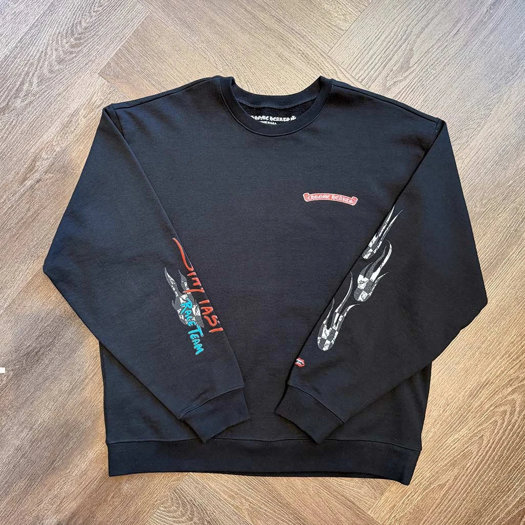 Chrome Hearts Stay Fast Sweatshirt Black - 1