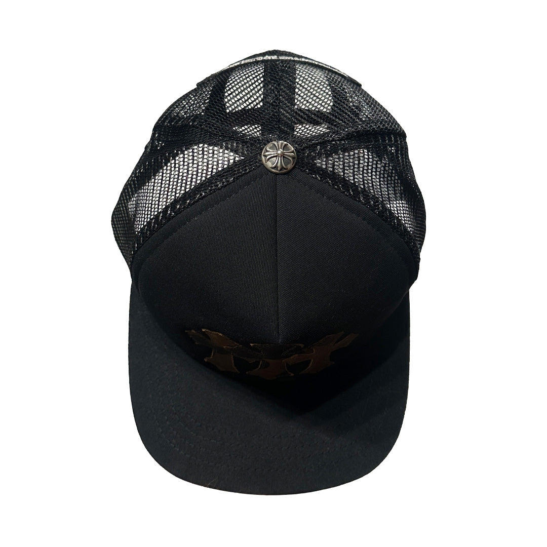 Chrome Hearts Triple Cross Cemetary Trucker Hat Camo - 3