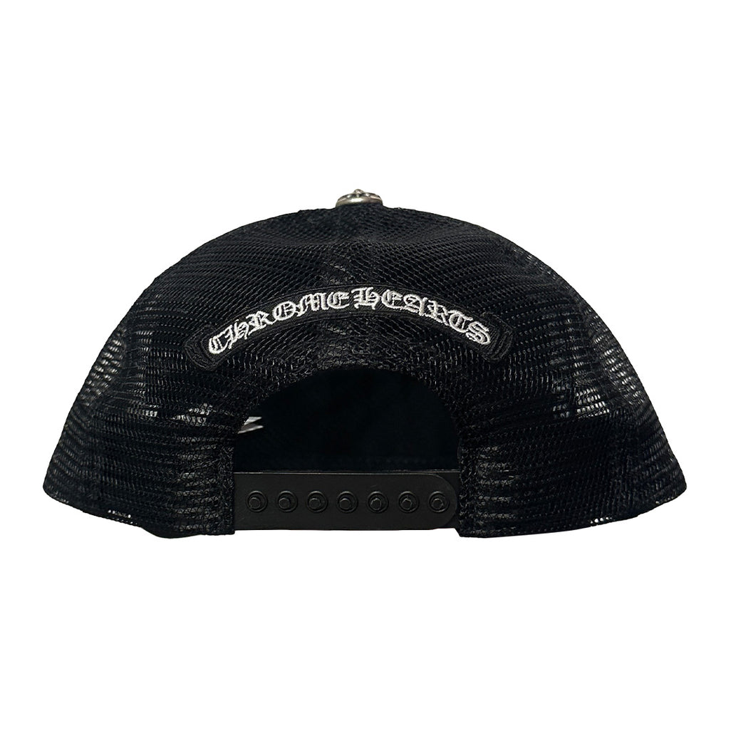 Chrome Hearts Triple Cross Cemetary Trucker Hat Camo - 6