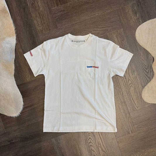 Chrome Hearts USA White Scroll T-Shirt - 1