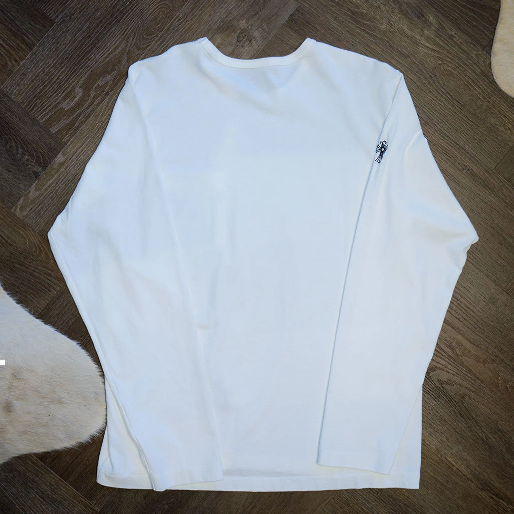 Chrome Hearts White Long Sleeve T-Shirt Marlowe - 2