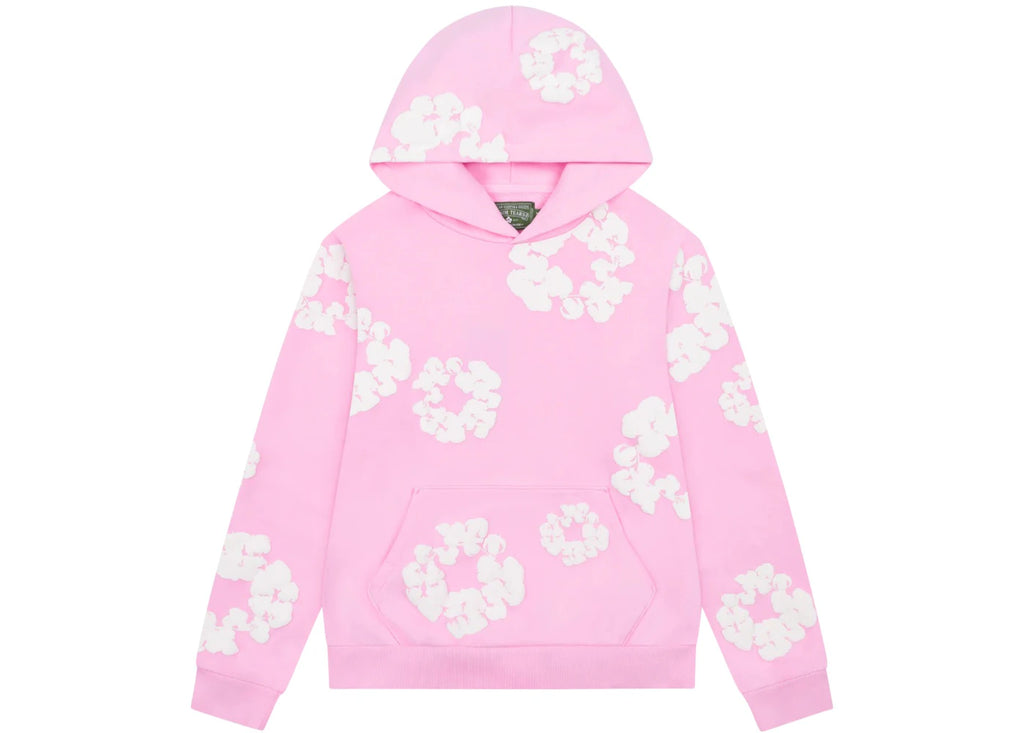 Denim Tears Cotton Wreath Sweatshirt Powder Pink - 1
