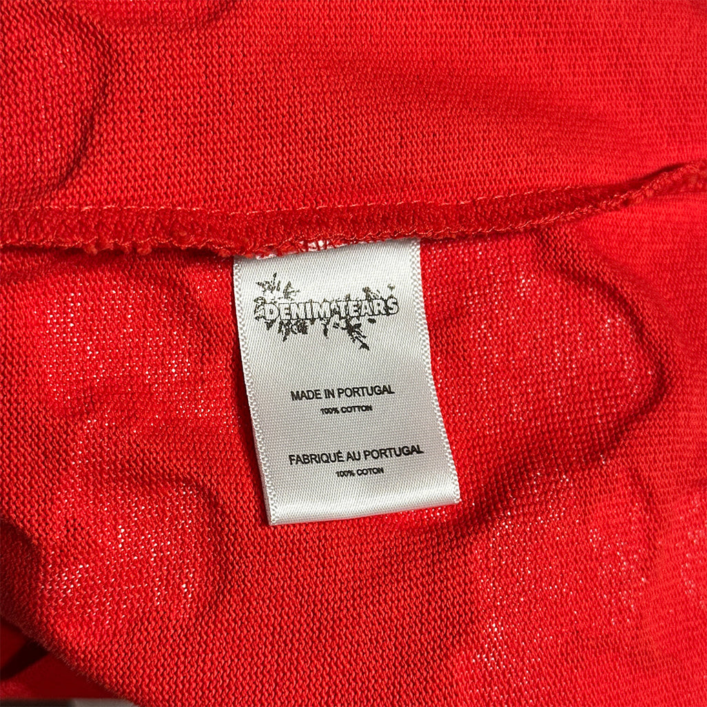 Denim Tears Cotton Wreath Sweatshirt Red - 3