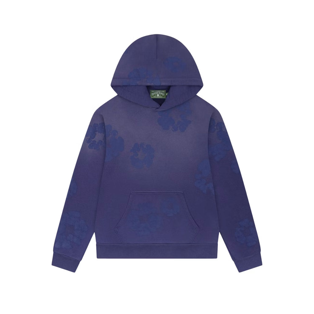 Denim Tears Mono Cotton Wreath Hoodie Washed Blue