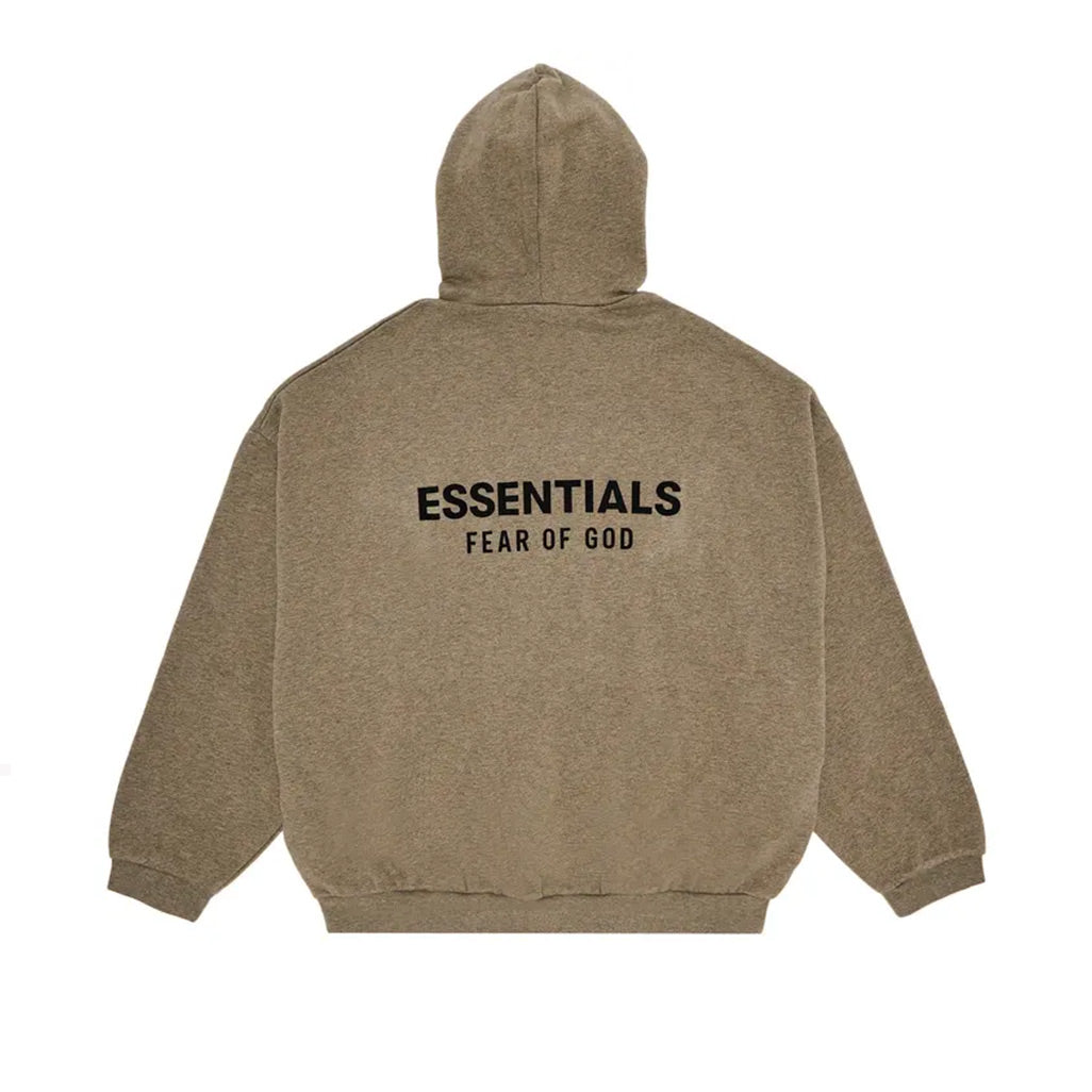 Fear of God Essentials Fleece Hoodie II Heather Grey