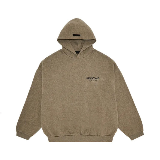 Fear of God Essentials Fleece Hoodie II Heather Grey