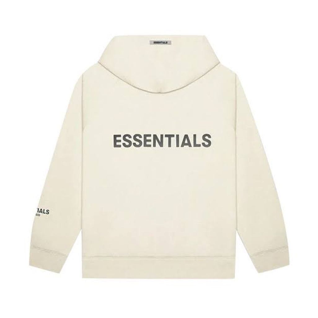 Fear of God Essentials Full Zip Hoodie Cream