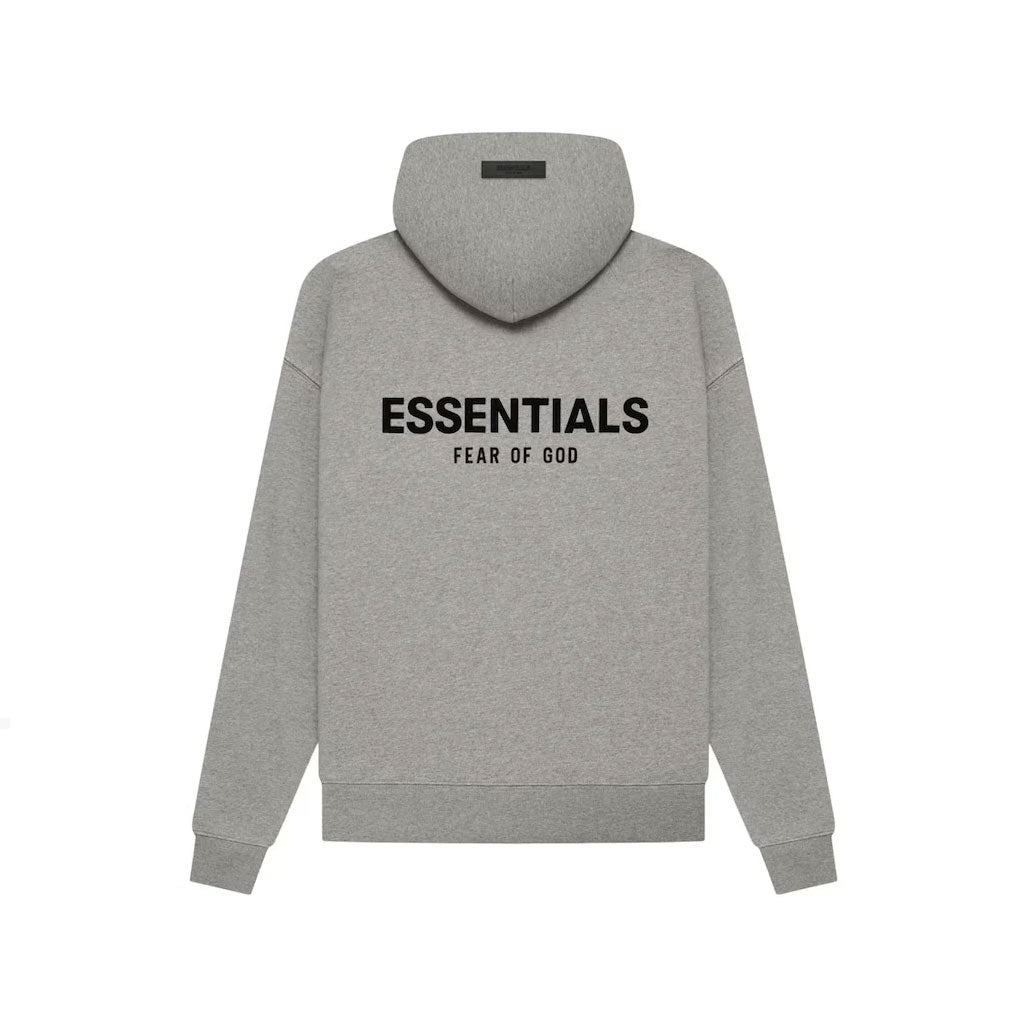 Fear of God Essentials Hoodie 'Dark Oatmeal' (SS22)