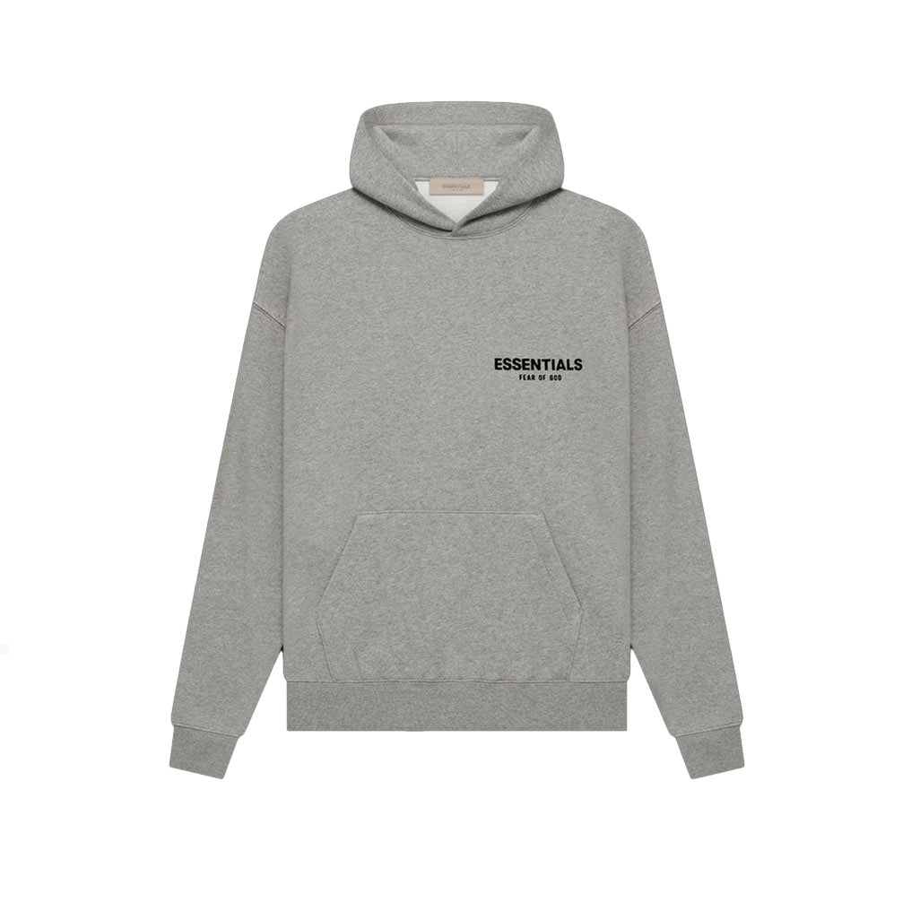 Fear of God Essentials Hoodie 'Dark Oatmeal' (SS22)