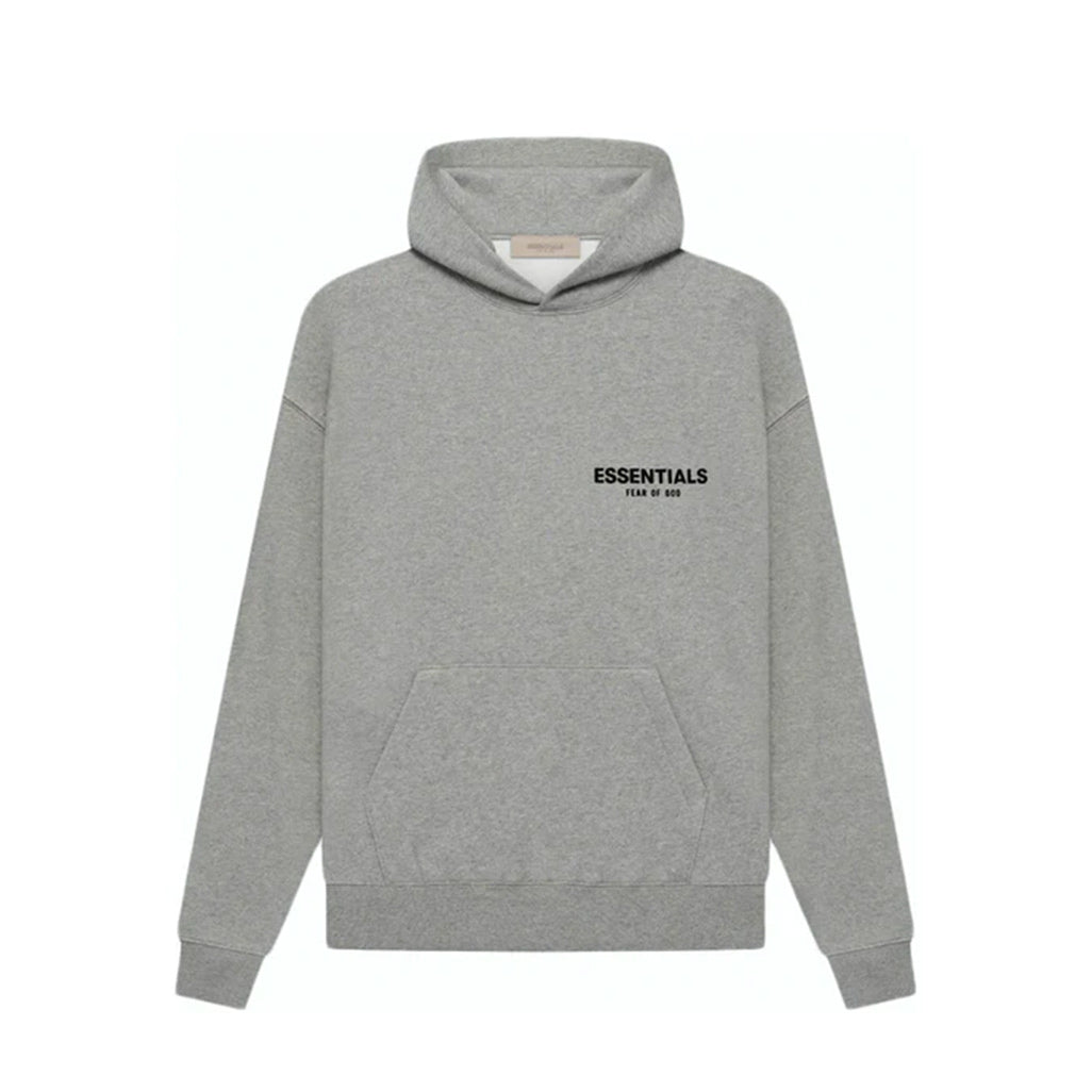 Fear of God Essentials Hoodie 'Dark Oatmeal' (SS22)