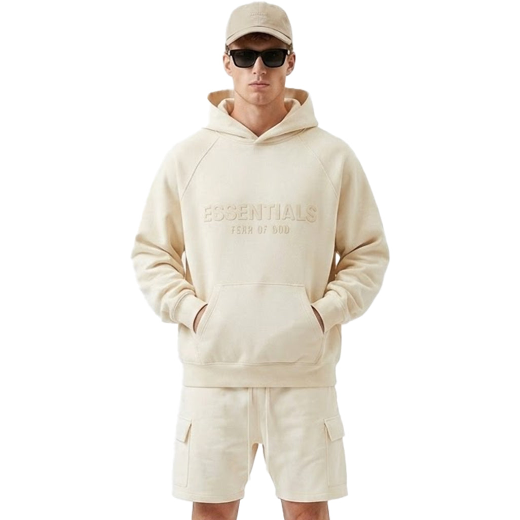 Fear of God Essentials Hoodie Eggshell