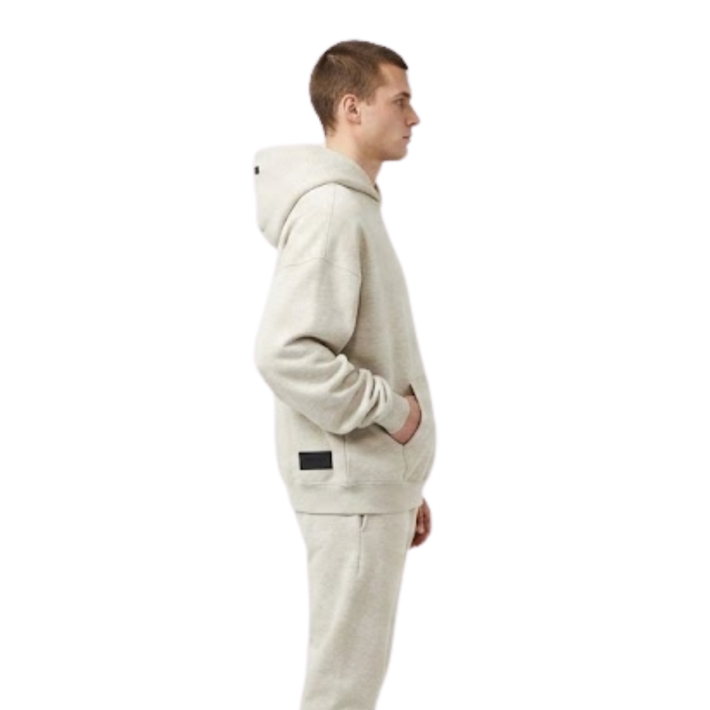 Fear of God Essentials Hoodie 'Light Oatmeal' (SS22)