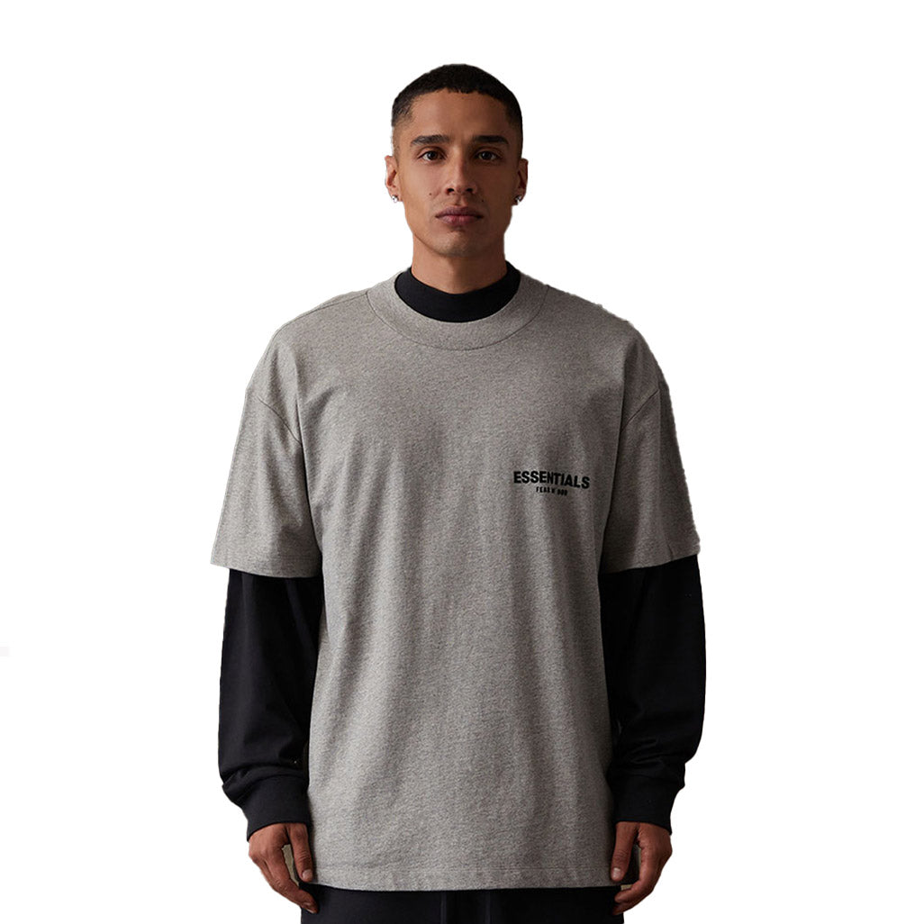 Fear of God Essentials T-shirt 'Dark Oatmeal'