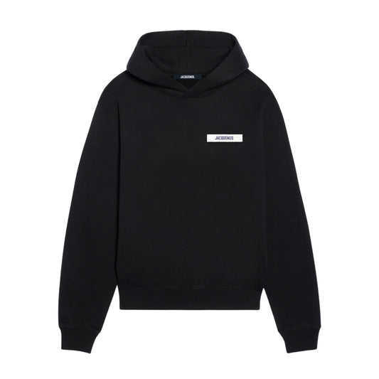 Jacquemus The Gros Grain Hoodie in Black