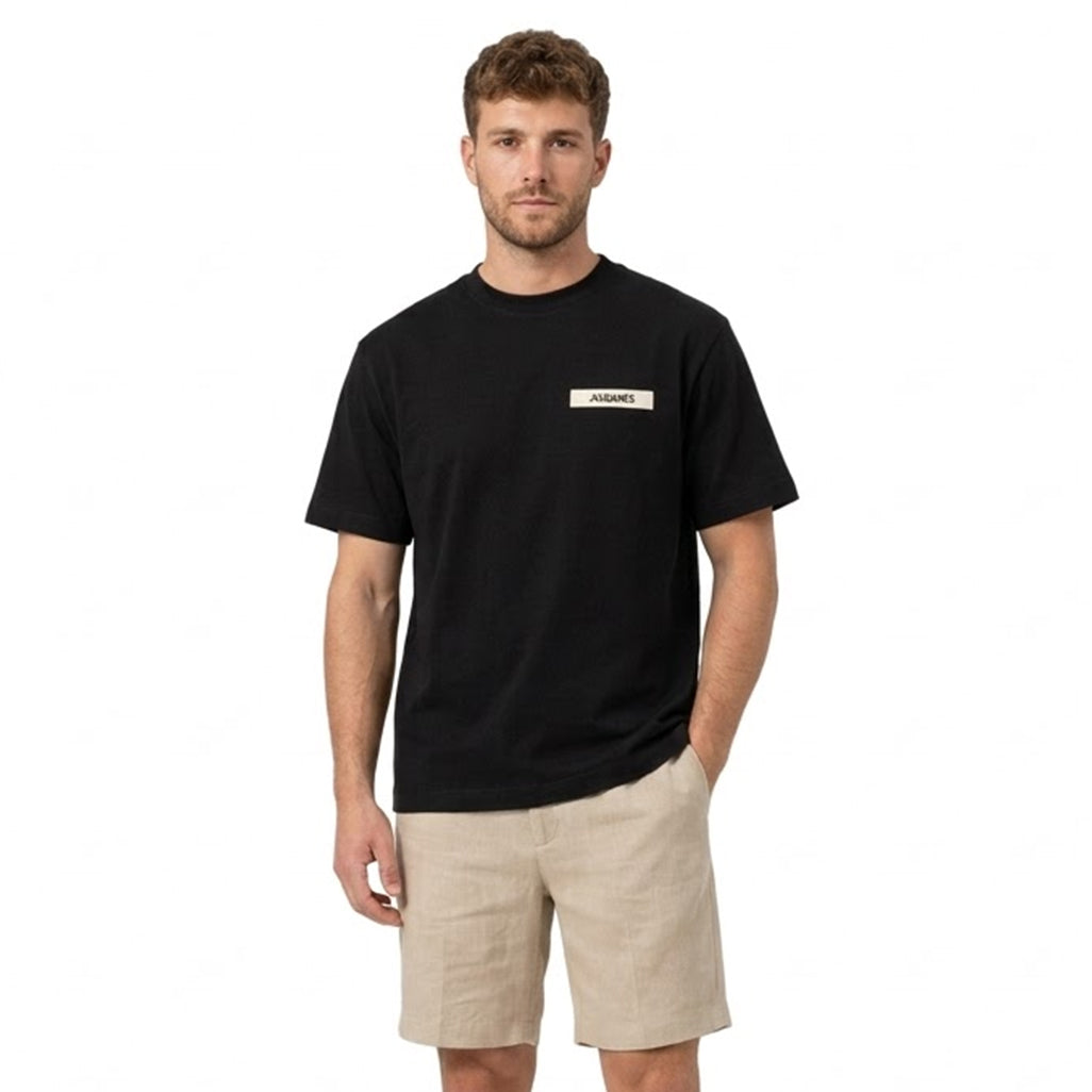 Jacquemus The Gros Grain T-Shirt in Black