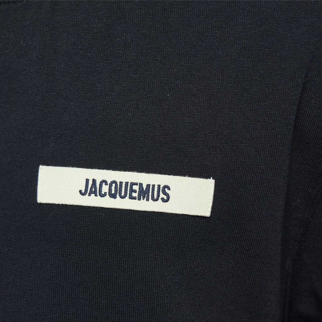 Jacquemus The Gros Grain T-Shirt in Black