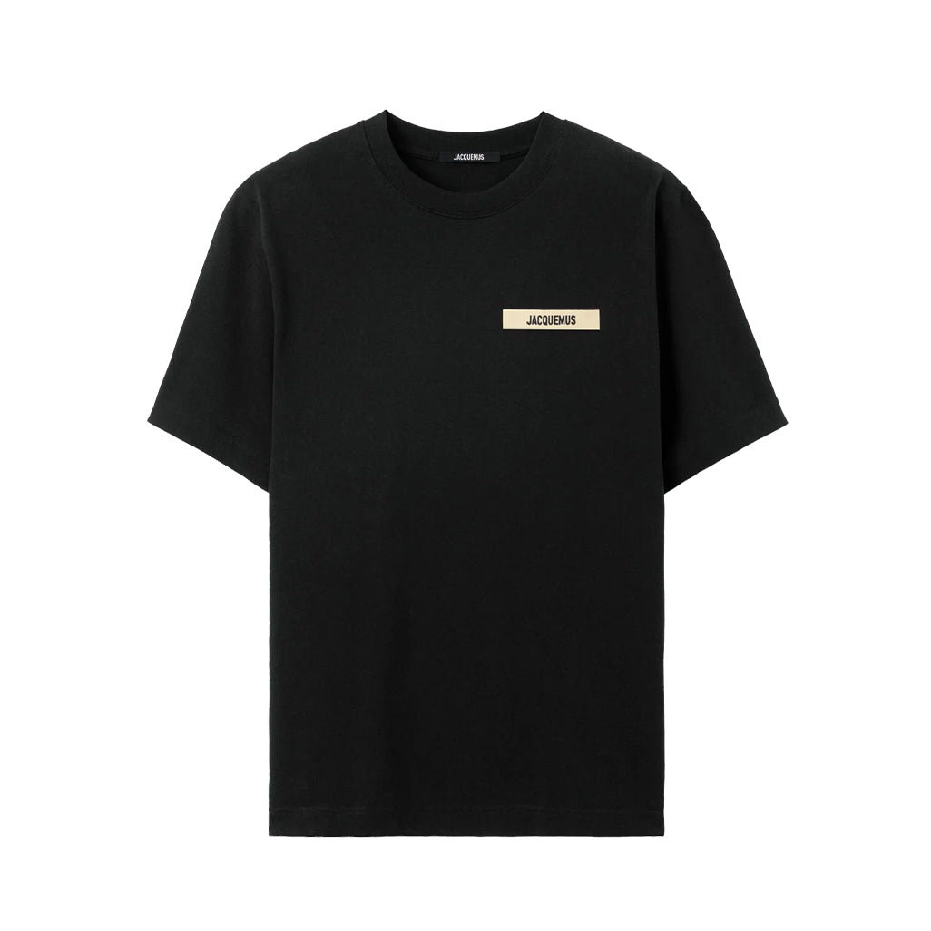 Jacquemus The Gros Grain T-Shirt in Black