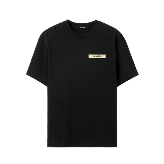 Jacquemus The Gros Grain T-Shirt in Black