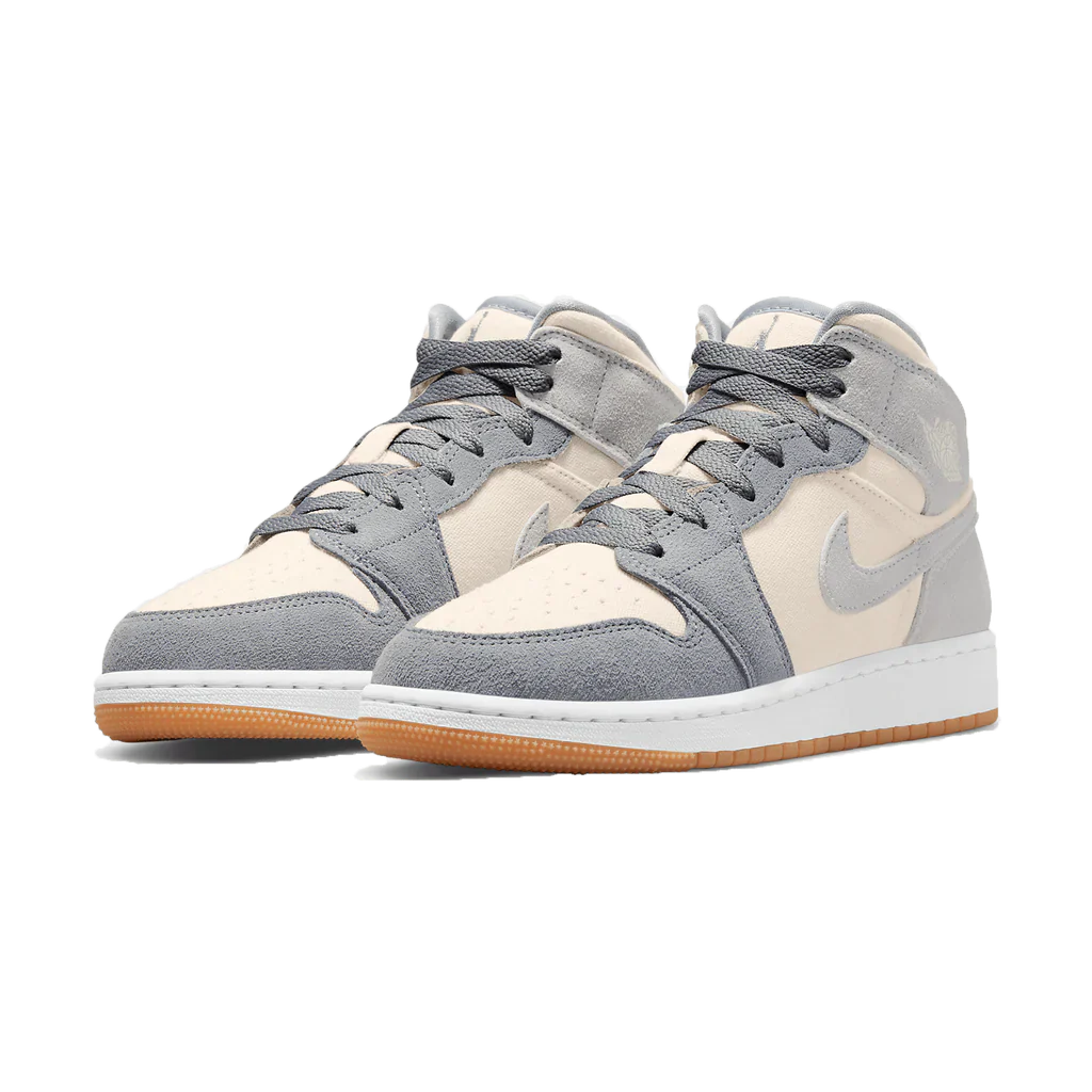 Jordan Air 1 Mid SE Coconut Milk Particle Grey - 2