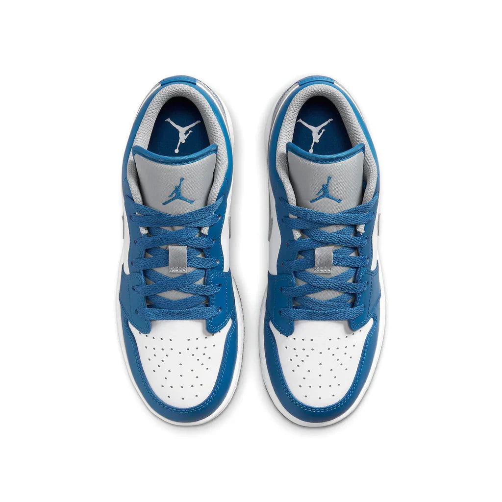 Jordan Air Jordan 1 Low GS True Blue Cement - 3