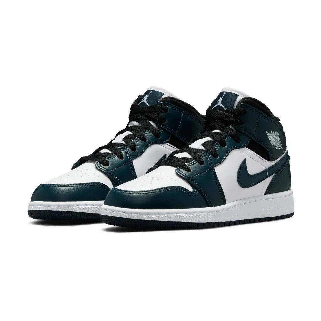 Jordan Air Jordan 1 Mid Dark Teal GS - 2