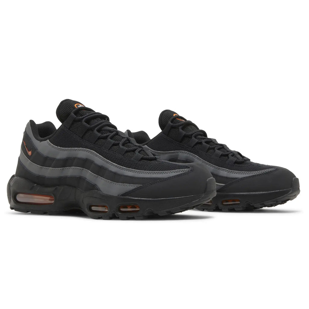 Nike Air Max 95 Black Grey Safety Orange - 4