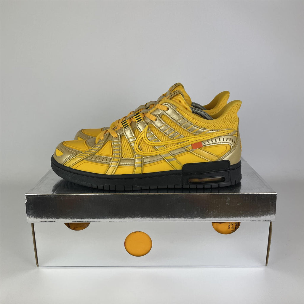 Nike Air Rubber Dunk Off-White University Gold - 1