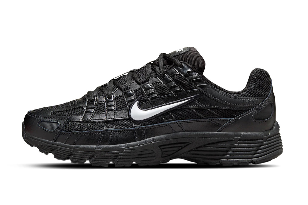 Nike P-6000 Black Black White - 1