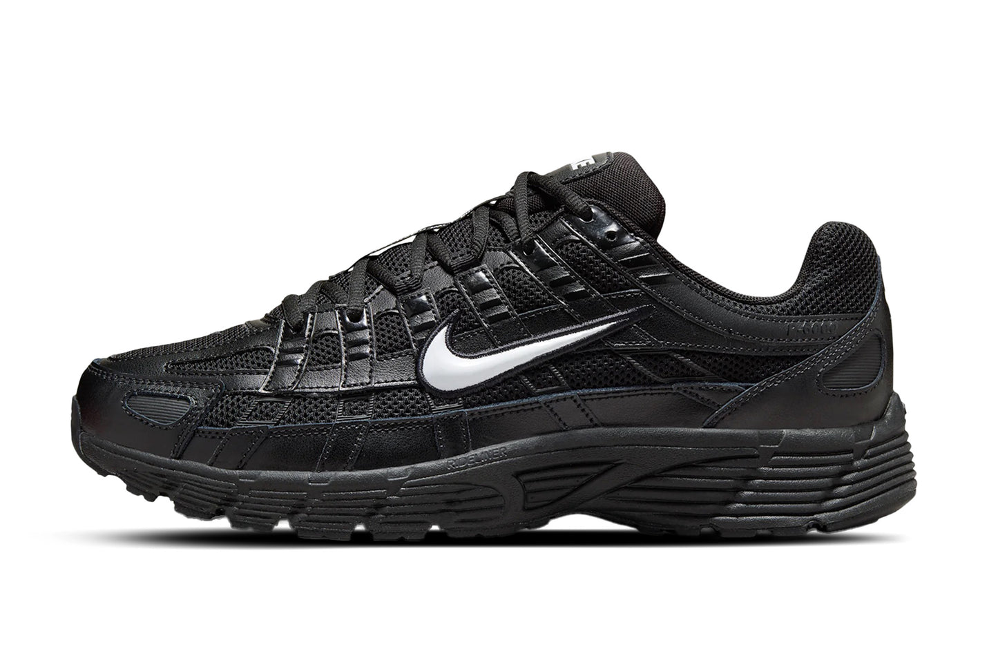 Nike P-6000 Black Black White - 1